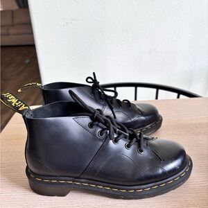 Dr. Martens - Church Smooth Leather Monkey Boots - Size 7